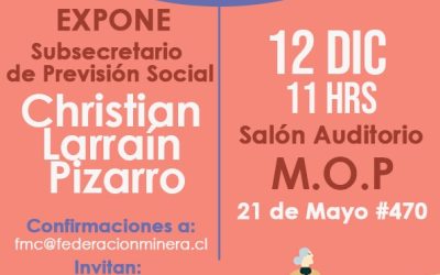 CTMIN  convoca a dirigentes sindicales a una exposición sobre Reforma de Pensiones