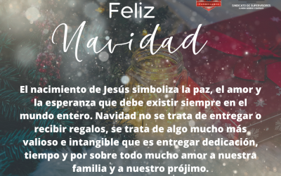 Feliz Navidad queridos socios y socias