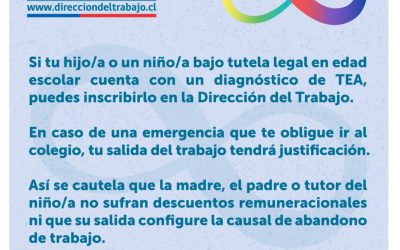 La Ley N°21.545 Amplía los Derechos Laborales para Padres y Tutores de Menores con TEA en Chile