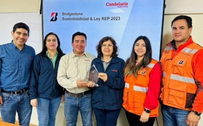 Minera Candelaria Recibe Reconocimiento por su Contribución al Reciclaje de Neumáticos Mineros