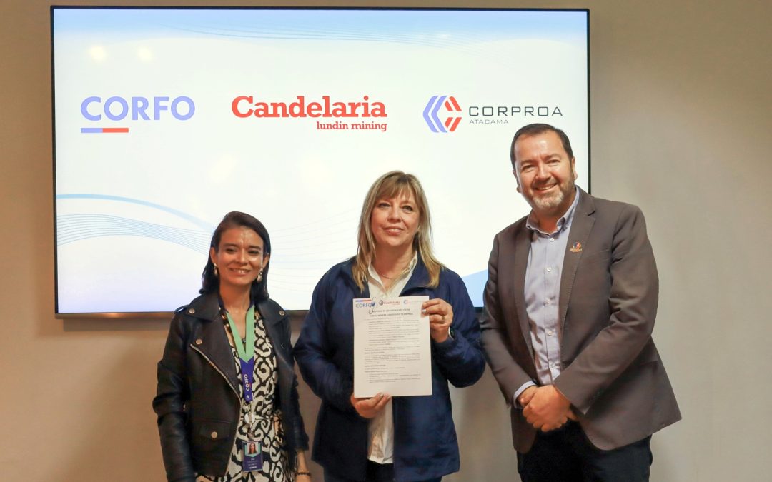 Candelaria, Corfo y Corproa firman convenio para impulsar el desarrollo productivo en Atacama